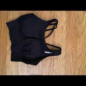 Black Gymshark Sports Bra